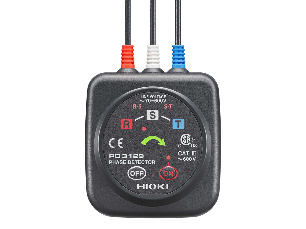 Hioki - PD3129 - Drehrichtungsanzeiger bis 600V - VolTech GmbH