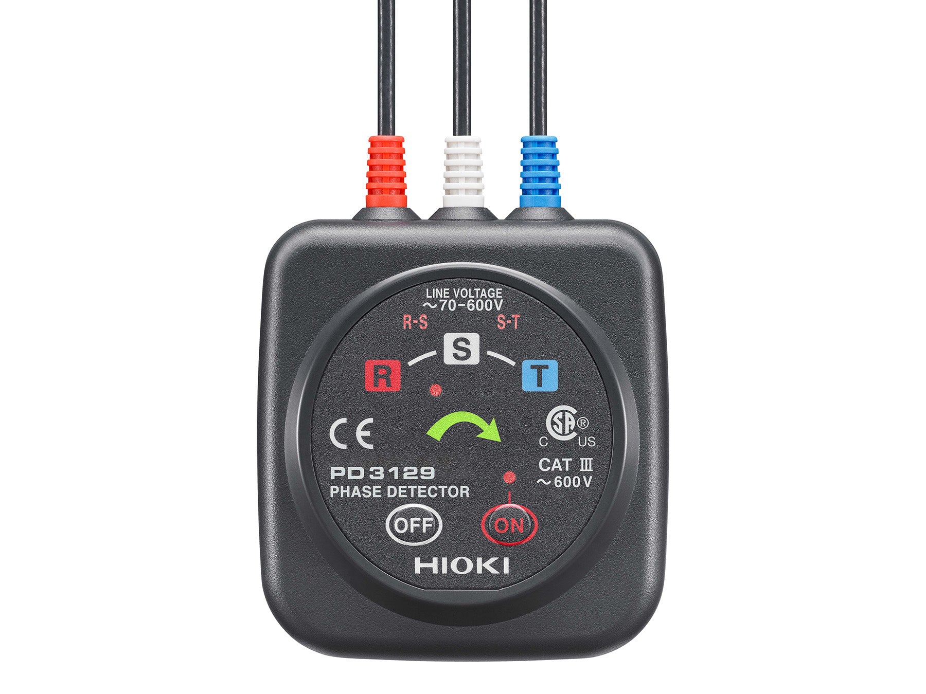 Hioki - PD3129 - Drehrichtungsanzeiger bis 600V - VolTech GmbH