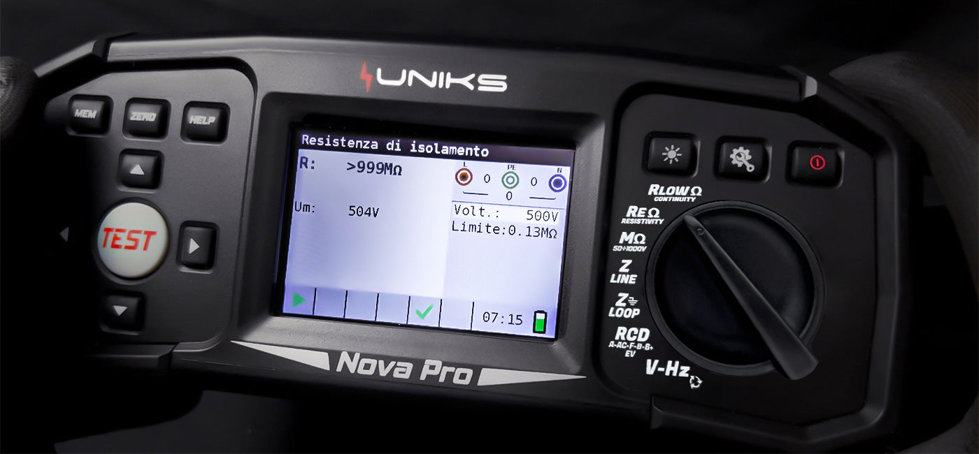 UNIKS NOVA PRO Installationstester nach NIN/NIV - VolTech GmbH