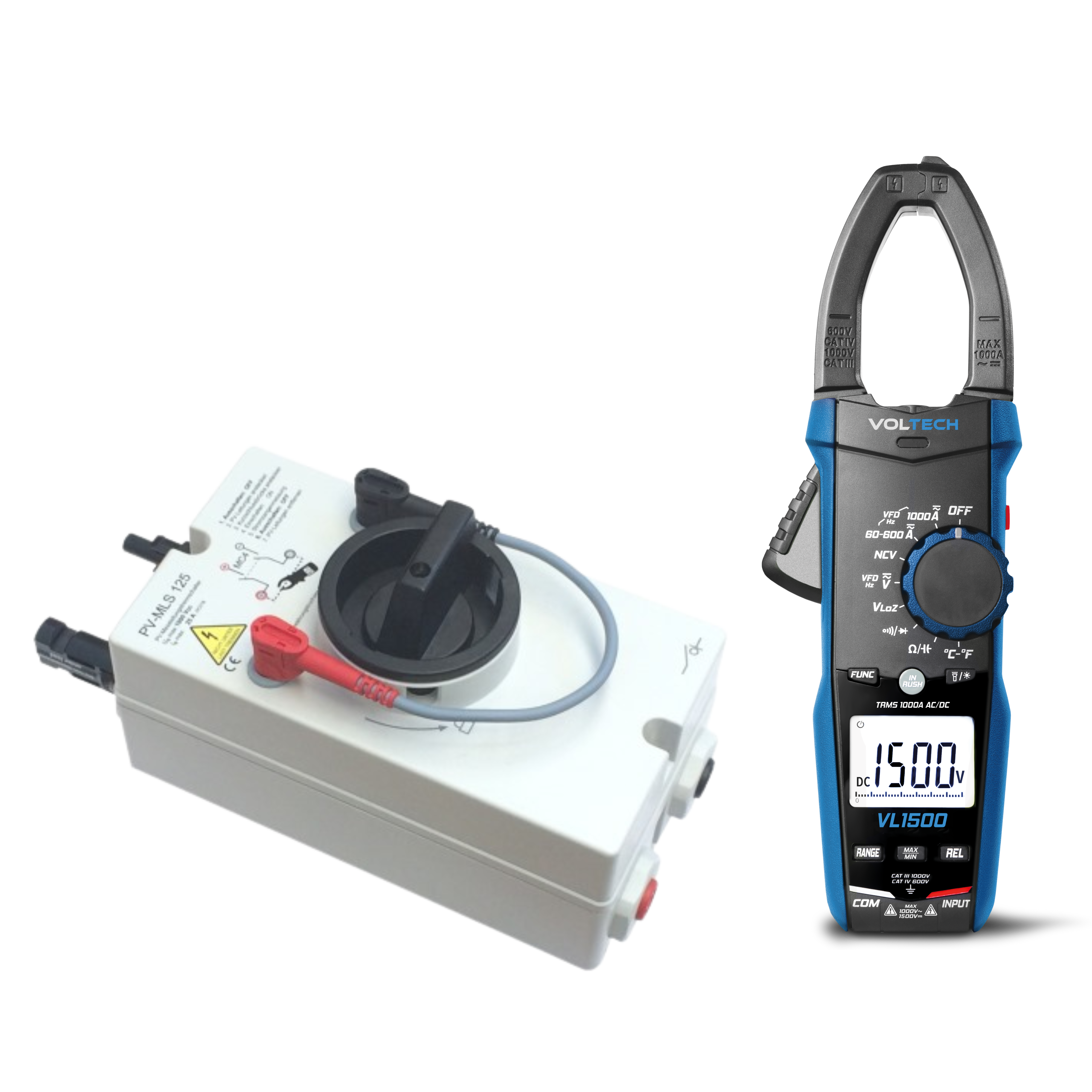 Kurzschluss- und Lasttrennschalter PV-MLS 125 für Messungen an PV-Anlagen, 20A, 1000VDC - VolTech GmbH