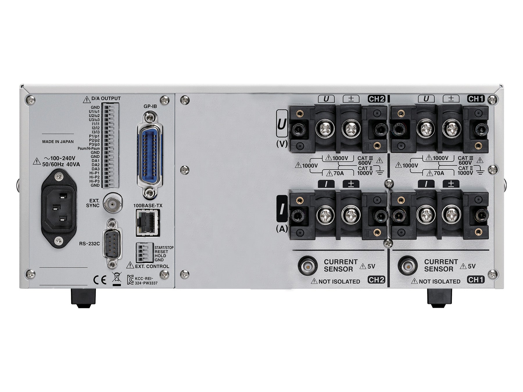 Hioki - PW3336 - AC/DC Leistungsmessgerät - VolTech GmbH