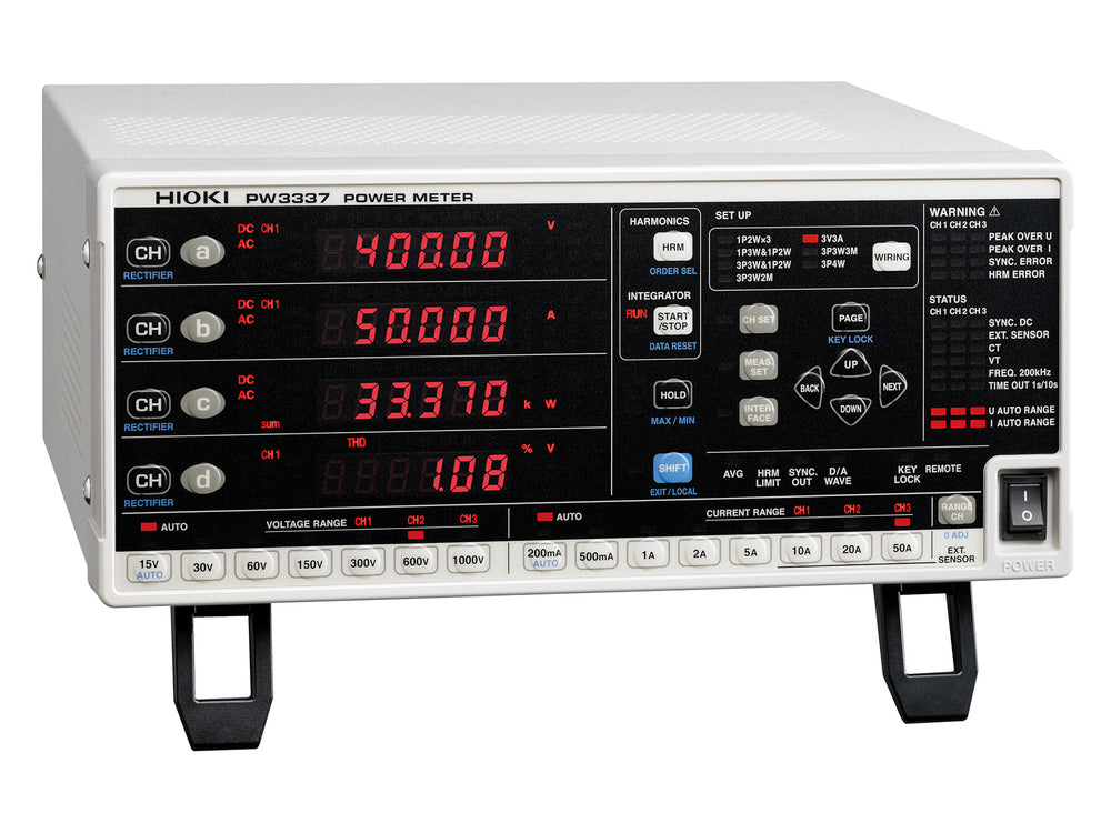 Hioki - PW3337 - Leistungsmessgerät - VolTech GmbH