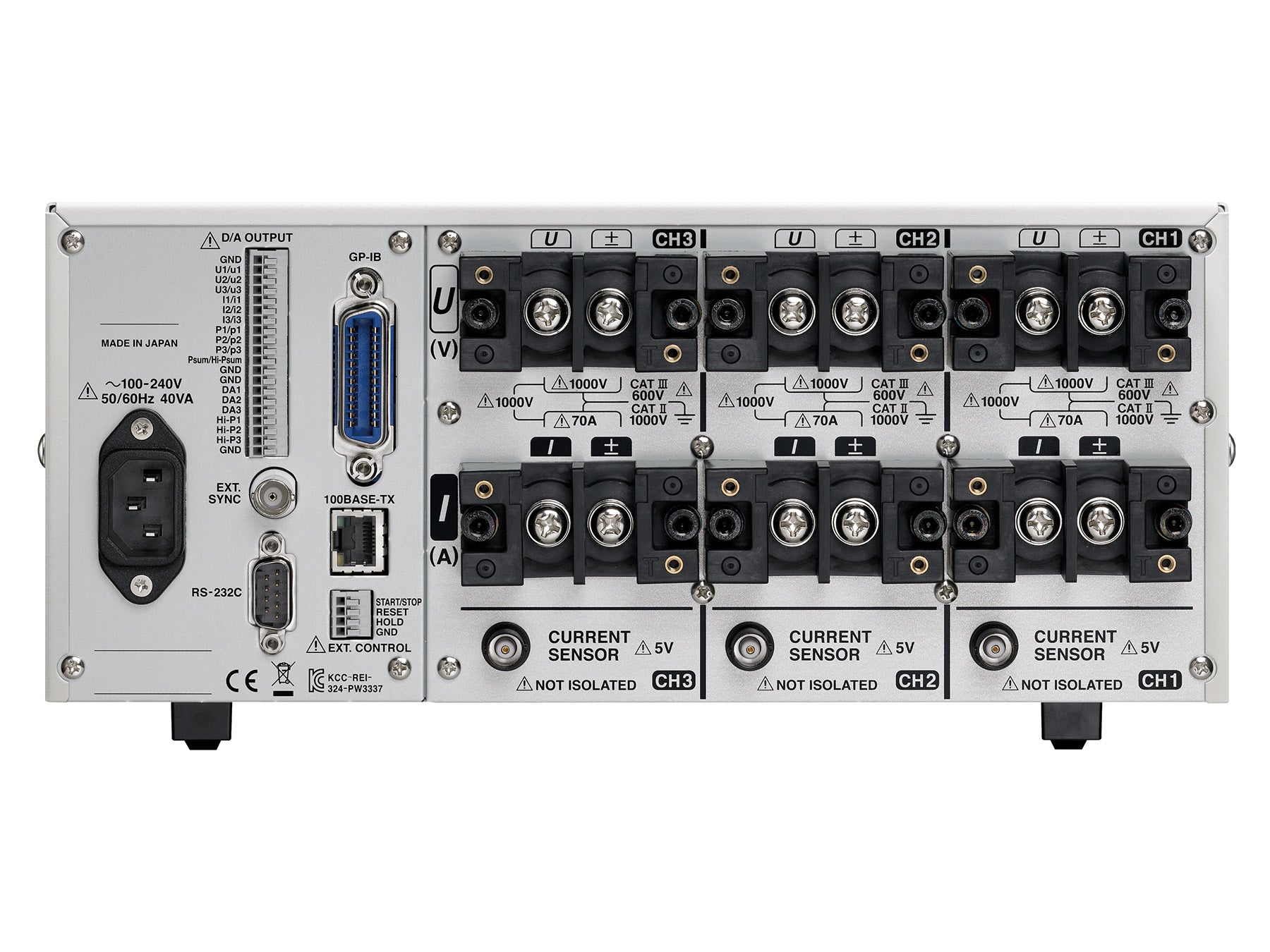 Hioki - PW3337 - Leistungsmessgerät - VolTech GmbH