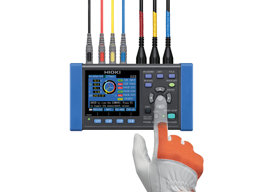 Hioki - PW3360-20 - STROMLOGGER MIT KLEMME - VolTech GmbH