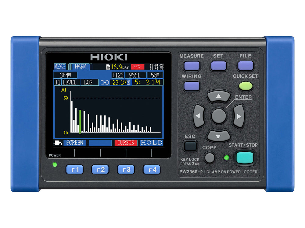 Hioki - PW3360-21 - STROMLOGGER MIT KLEMME - VolTech GmbH