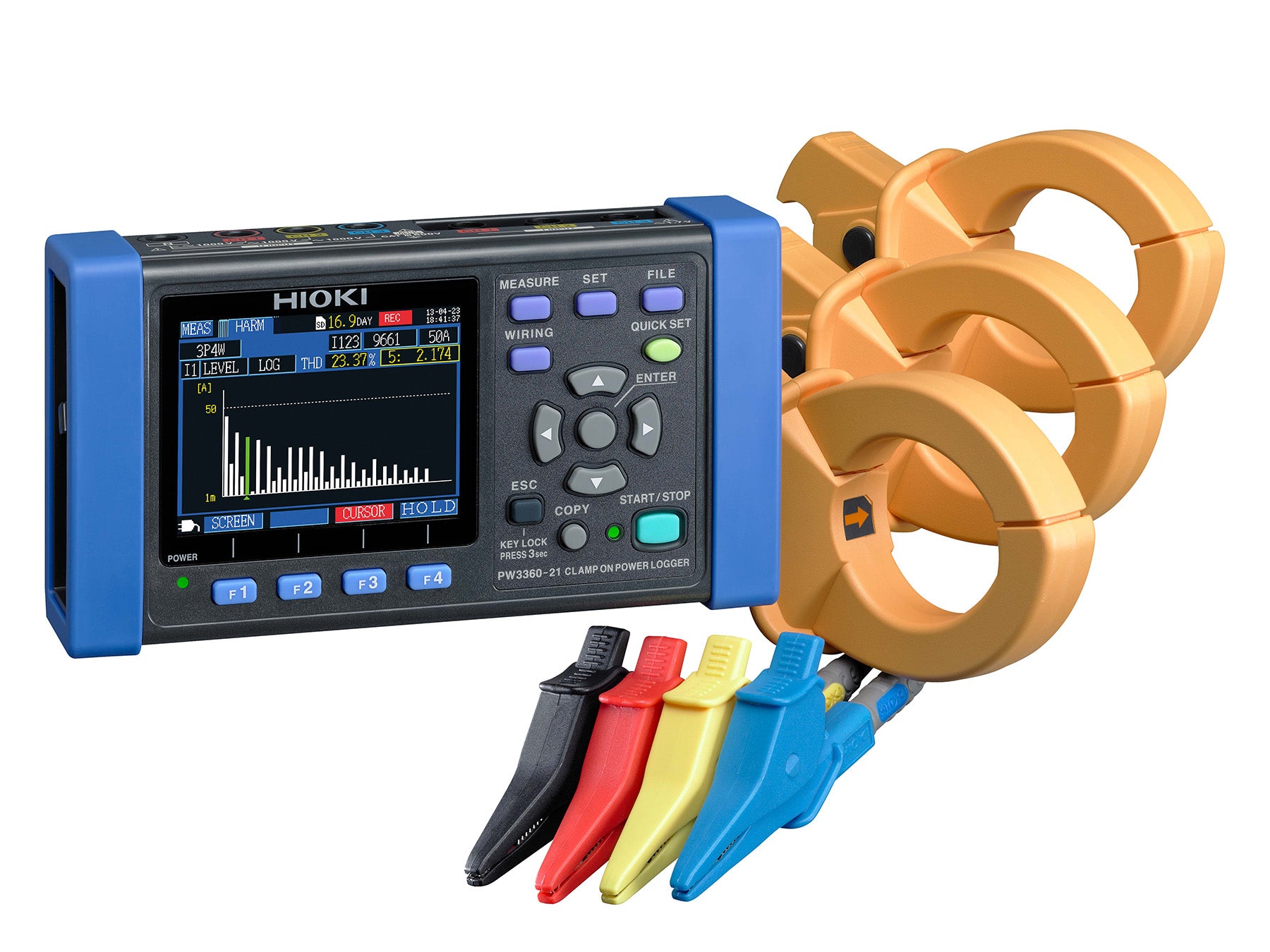 Hioki - PW3360-21 - STROMLOGGER MIT KLEMME - VolTech GmbH