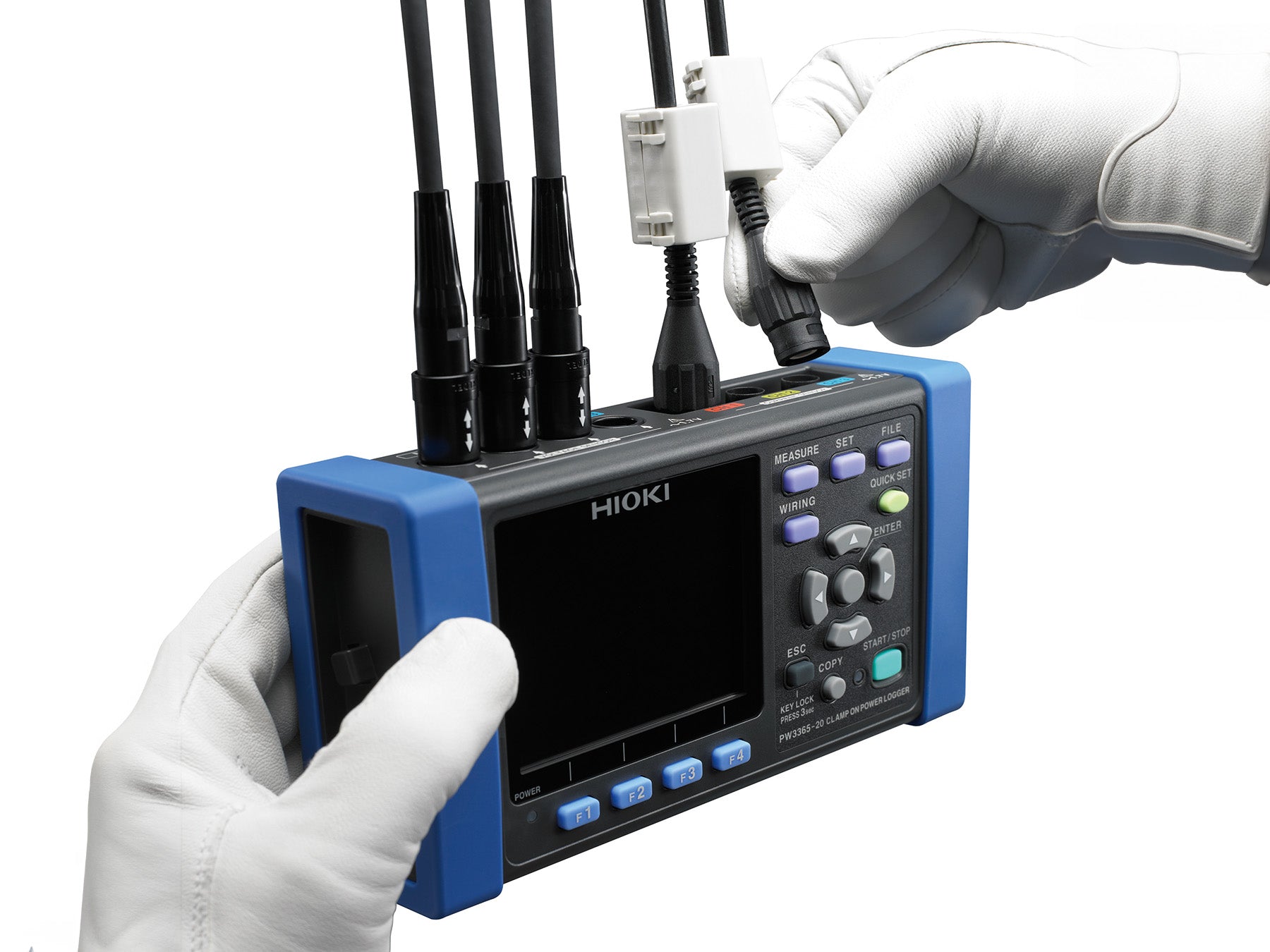 Hioki - PW3365-20 - Energielogger mit vier kontaktlosen Spannungssensoren - VolTech GmbH