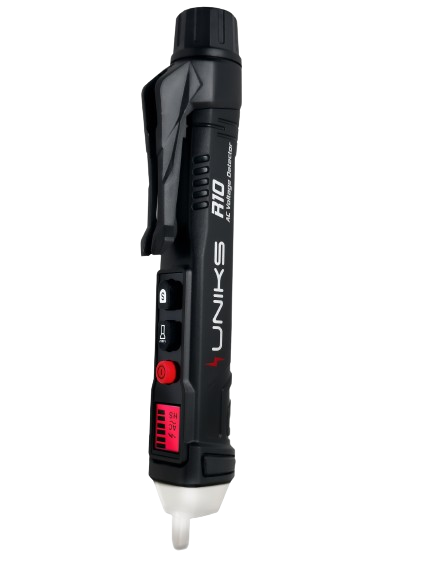 UNIKS R10 Berührungsloser Spannungsdetektor mit Display CAT IV 1000V - VolTech GmbH