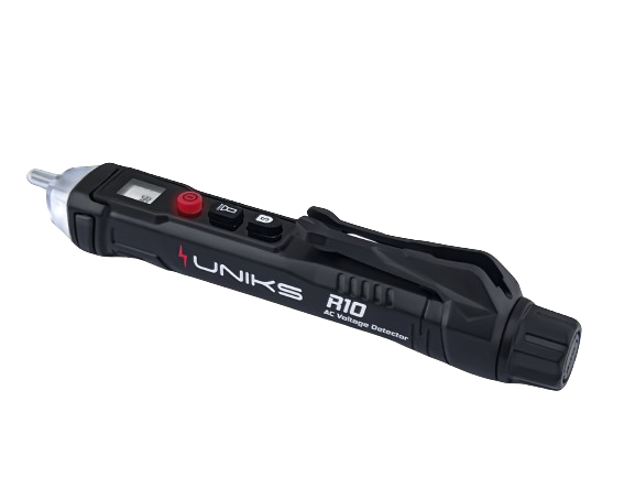 UNIKS R10 Berührungsloser Spannungsdetektor mit Display CAT IV 1000V - VolTech GmbH