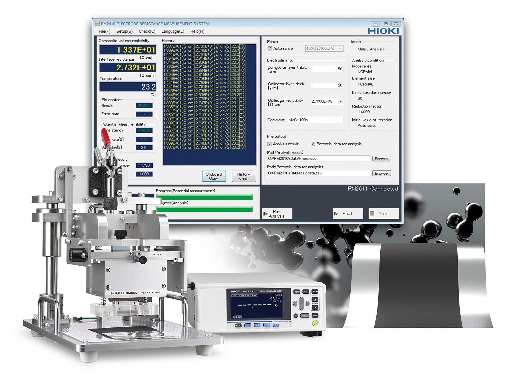 Hioki - RM2610 - Elektrowiderstand Messsystem - VolTech GmbH