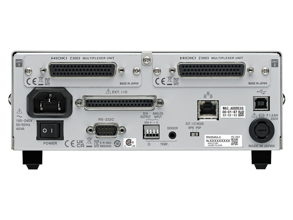 Hioki - RM3545A-2 - Widerstandsmessgerät - VolTech GmbH