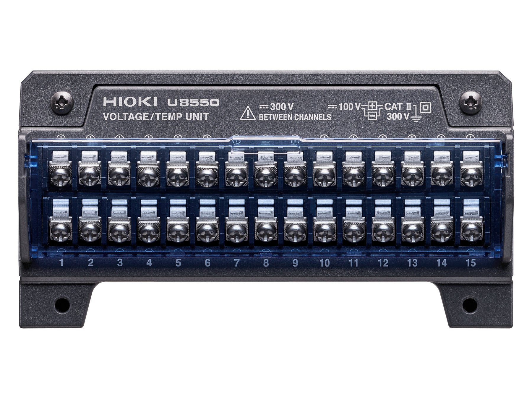 Hioki - U8550 - Loggermodul für Spannung und Temperatur, 10 ms, 15 Kanäle - VolTech GmbH