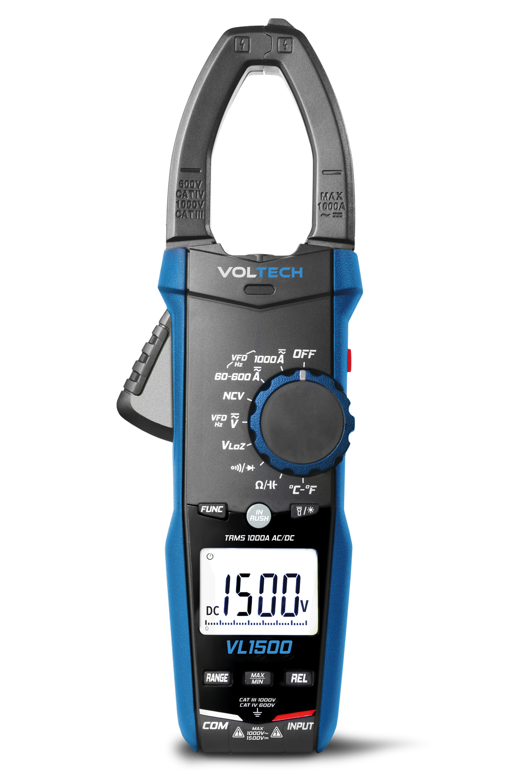 VOLTECH VL1500 /  1500VDC - 1000A, CAT IV 600V, CAT III 1000V VFD - VolTech GmbH