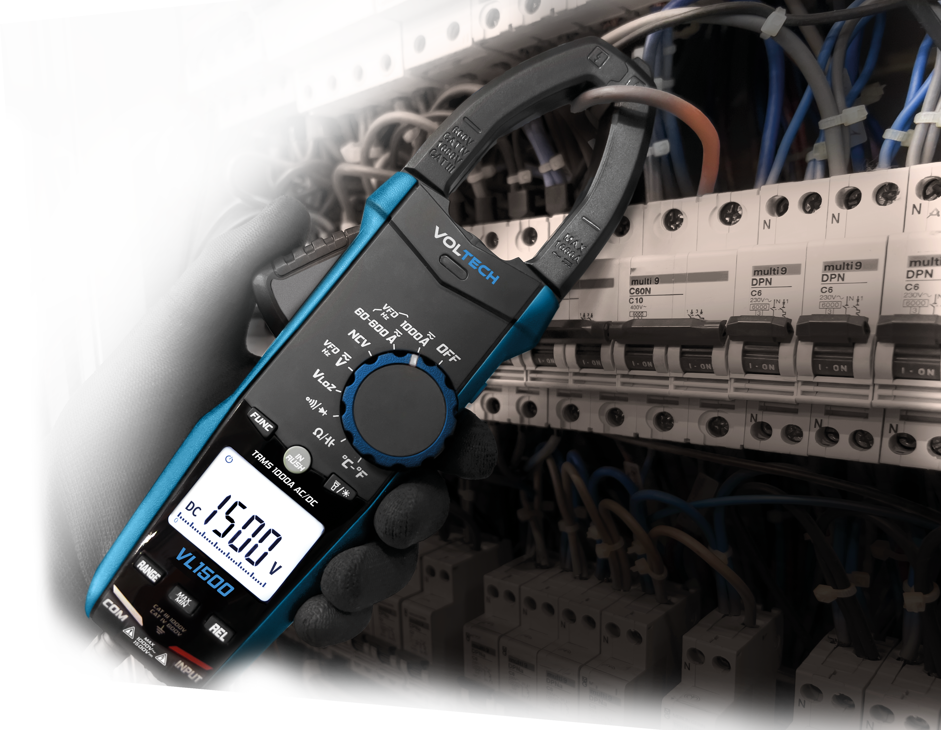 VOLTECH VL1500 /  1500VDC - 1000A, CAT IV 600V, CAT III 1000V VFD - VolTech GmbH