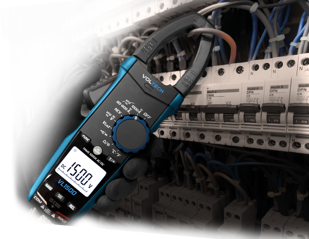 VOLTECH VL1500 /  1500VDC - 1000A, CAT IV 600V, CAT III 1000V VFD - VolTech GmbH