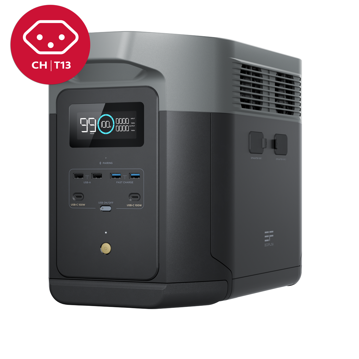 EcoFlow Power Station Delta 2 Max 2’048 Wh - VolTech GmbH