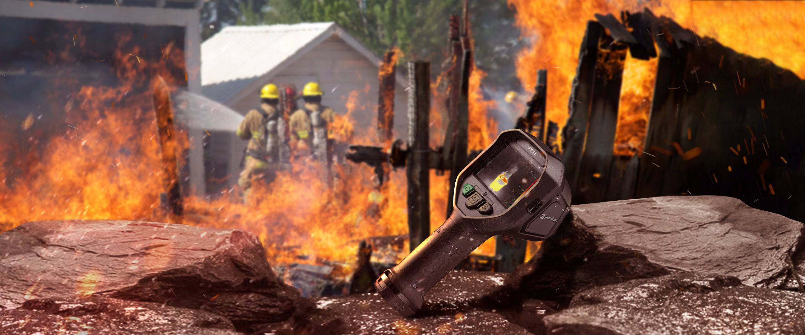 HIKMICRO FT31 WÄRMEBILDKAMERA FÜR DIE BRANDBEKÄMPFUNG, 384 X 288, 60 HZ, IP67 - VolTech GmbH