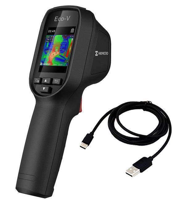 HIKMICRO ECO-V Wärmebildkamera mit 96×96 Auflösung, Fixfokus, LCD - VolTech GmbH