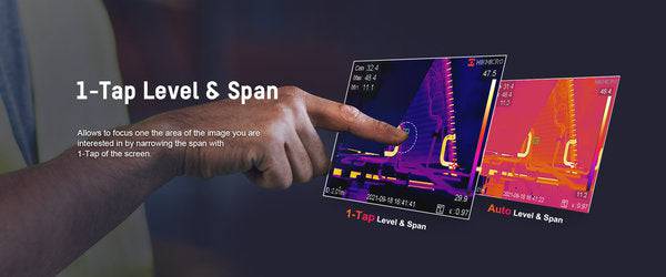 HIKMICRO G40 Wärmebildkamera 480x360 Pixel, 50Hz, 35 mK (NETD), -20°C - 650°C - VolTech GmbH