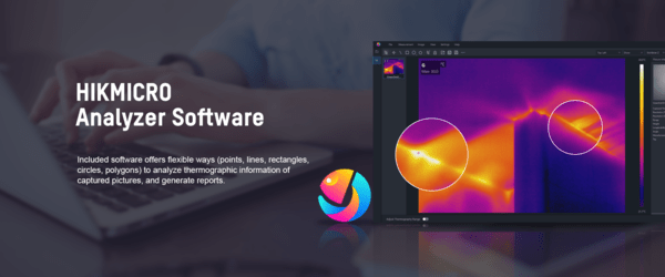 HIKMICRO G61 Wärmebildkamera -20°C - 650°C, 640x480 Px, SuperIR 1280x960 Px, MIF, WiFi, 50Hz, GPS - VolTech GmbH