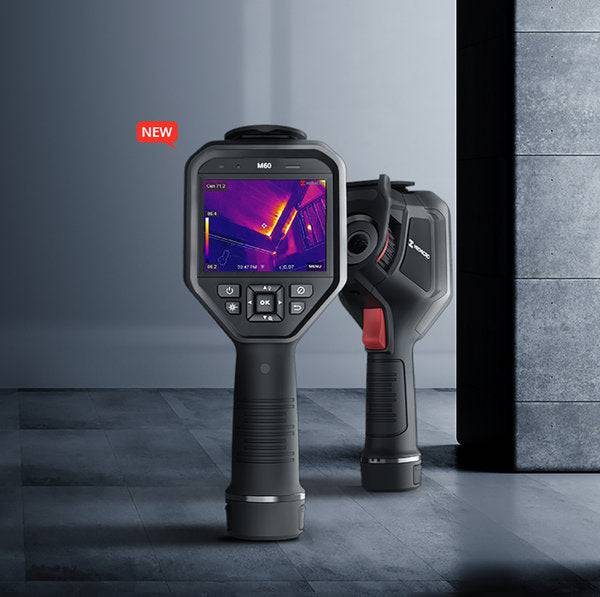 HIKMICRO M60 Wärmebildkamera -20 bis 550 °C, 640 x 480 Pixel (SuperIR 1280 ×960), MIF, WiFi, 25Hz - VolTech GmbH