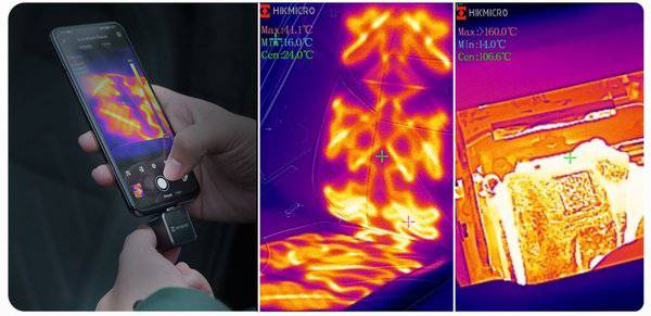 HIKMICRO Mini2Plus Wärmebildkamera mit manuellem Fokus, 256x192, 25Hz und USB-C - VolTech GmbH