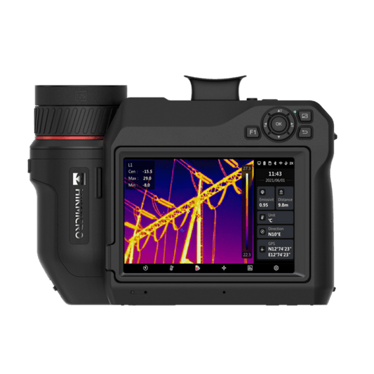 HIKMICRO SP60 - L12/50 (L25/50) Wärmebildkamera mit 12xZoom, Super-IR Technologie, 1024x768 OLED Sucher - VolTech GmbH