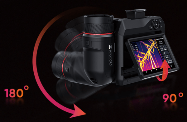 HIKMICRO SP60 - L25 Wärmebildkamera mit 12xZoom, Super-IR Technologie, 640x480 OLED Sucher - VolTech GmbH