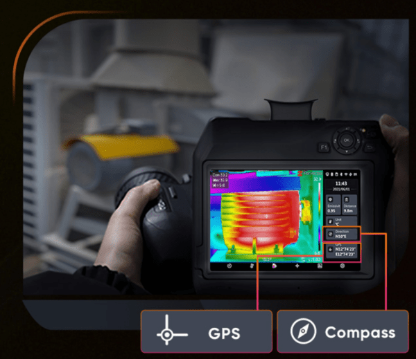 HIKMICRO SP60 - L25 Wärmebildkamera mit 12xZoom, Super-IR Technologie, 640x480 OLED Sucher - VolTech GmbH