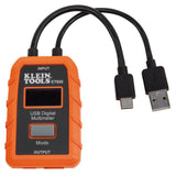 Klein Tools USB-Digitalmessgerät USB-A and USB-C - VolTech GmbH