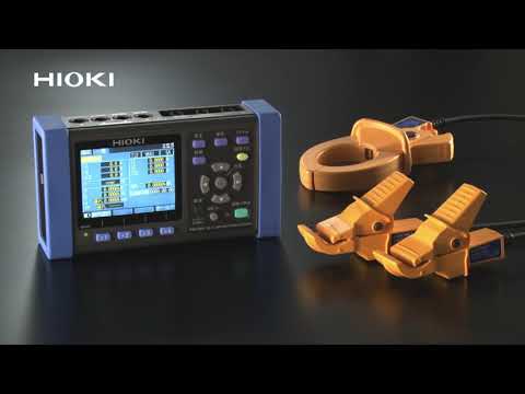 Hioki - PW3365-20 - Energielogger mit vier kontaktlosen Spannungssensoren - VolTech GmbH