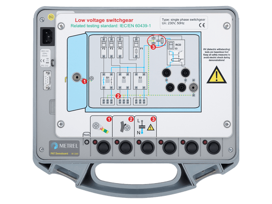 Metrel MI 3300 PAT Demoboard / Gerätetester Demoboard nach SNG 482638 - VolTech GmbH