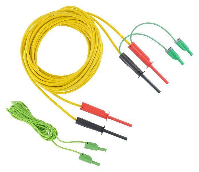 Metrel 10 kV-Prüfleitungsset + guard, 8 m, 2 Stück, S 2084 - VolTech GmbH