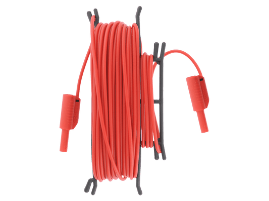 Metrel A 1640 Prüfleitung rot, 20 m (1,5 mm), Bananenstecker an beiden Enden - VolTech GmbH