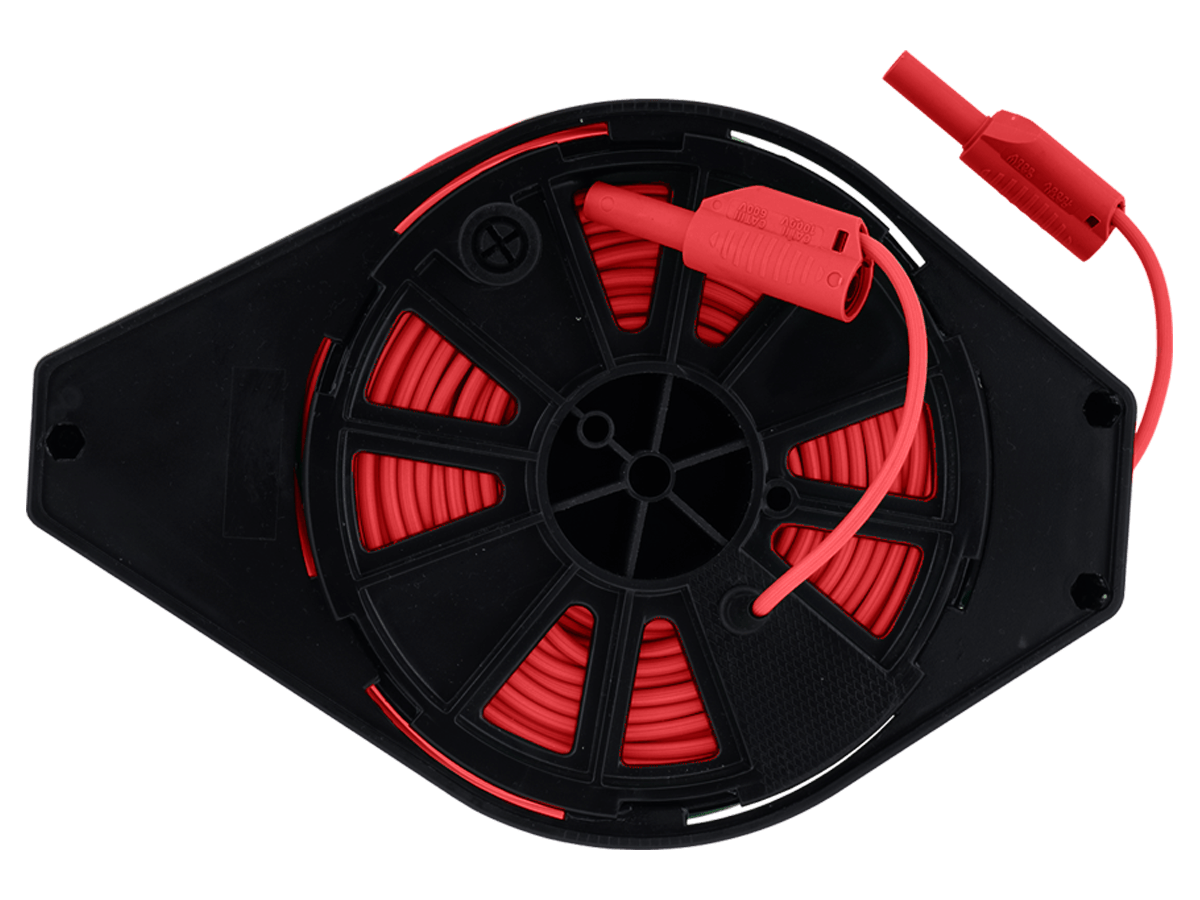 Metrel A 1654Messleitung auf Trommel, 50 m, rot - VolTech GmbH