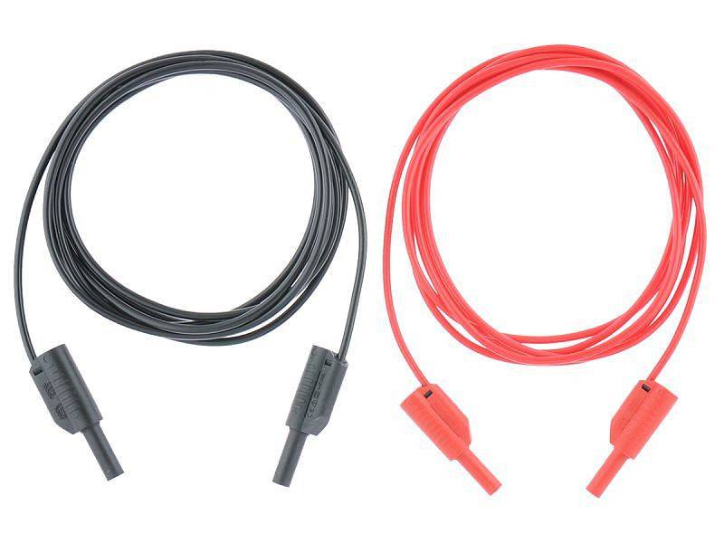 Metrel S 2012 Durchgangsprüfleitung, 10 m, 2 Stück, (rot, schwarz) - VolTech GmbH