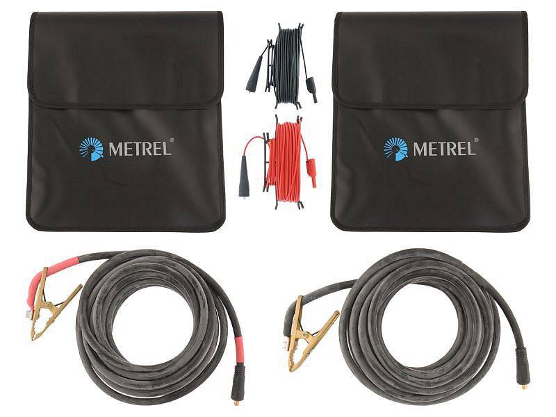 Metrel S 2052 Prüfleitung mit Krokoklemme, 10 m, 50 mm², 2 Stück - VolTech GmbH