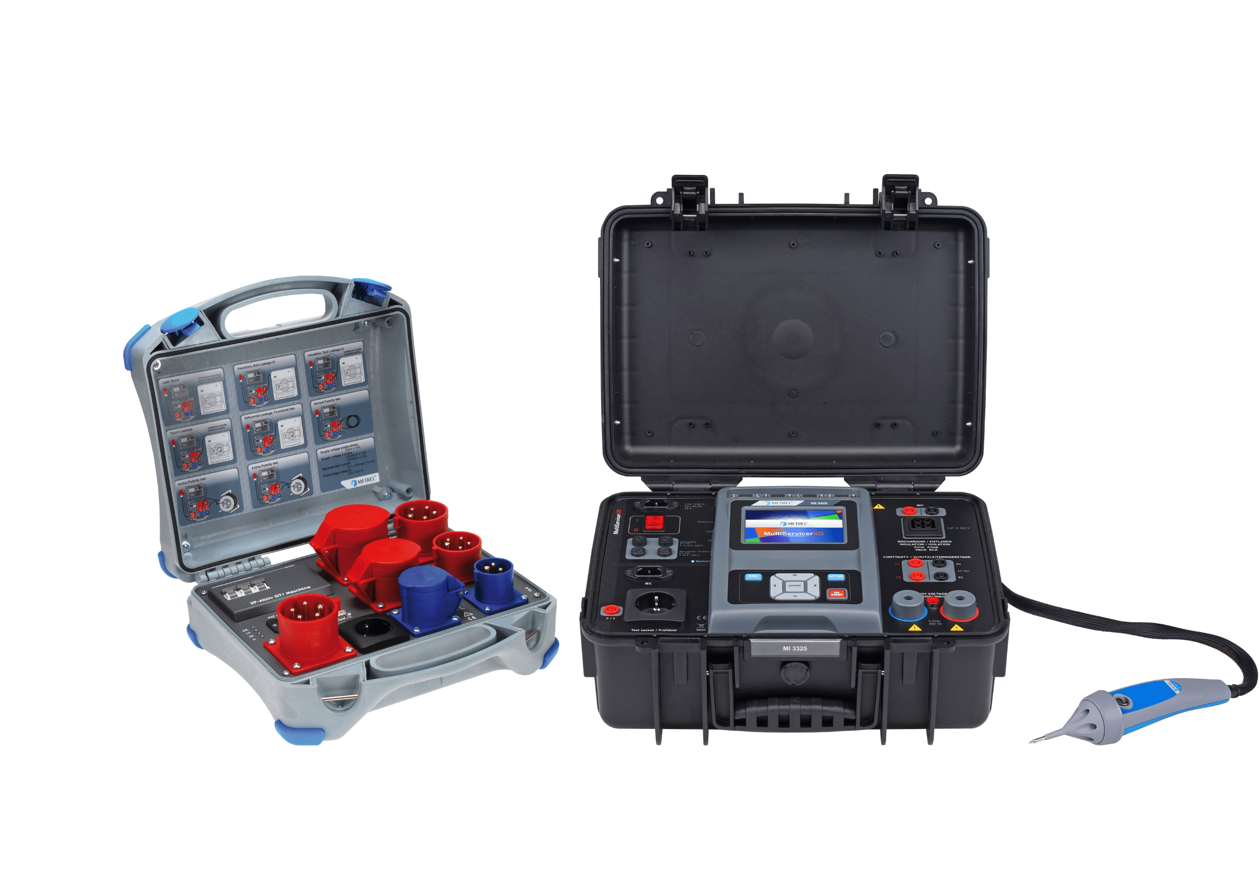 Metrel MI 3325 und 3-Phasen-Koffer A 1322 / Set Maschinentester - CH-Version - VolTech GmbH