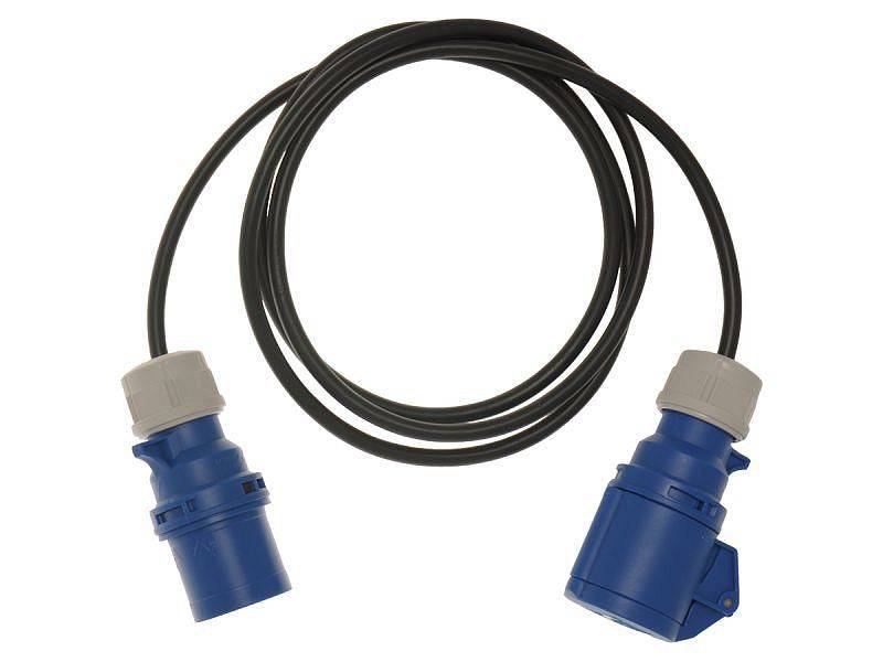 Metrel 1-Phasiges CEE-Netzkabel 3-polig, 2 m, Metrel A 1394 - VolTech GmbH