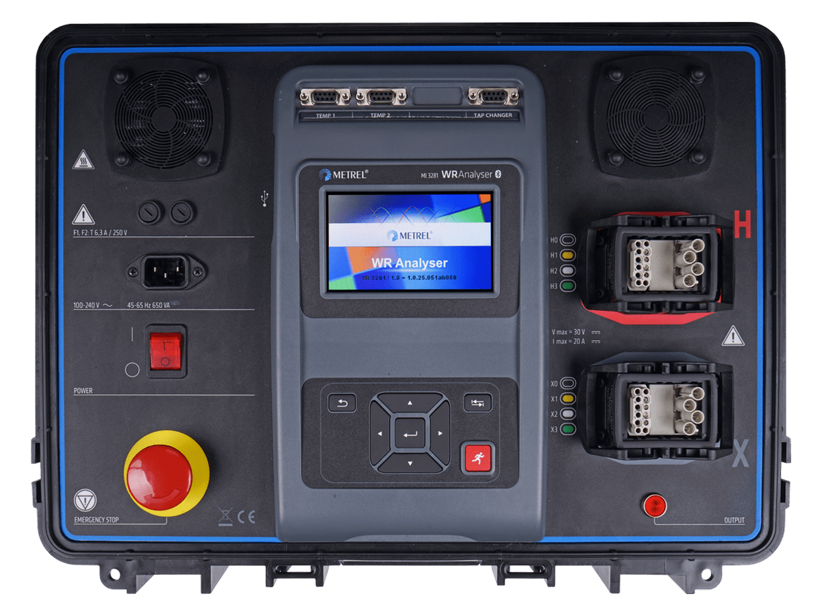 Metrel MI 3281 WR Analyser - Transformator Prüfgerät - VolTech GmbH