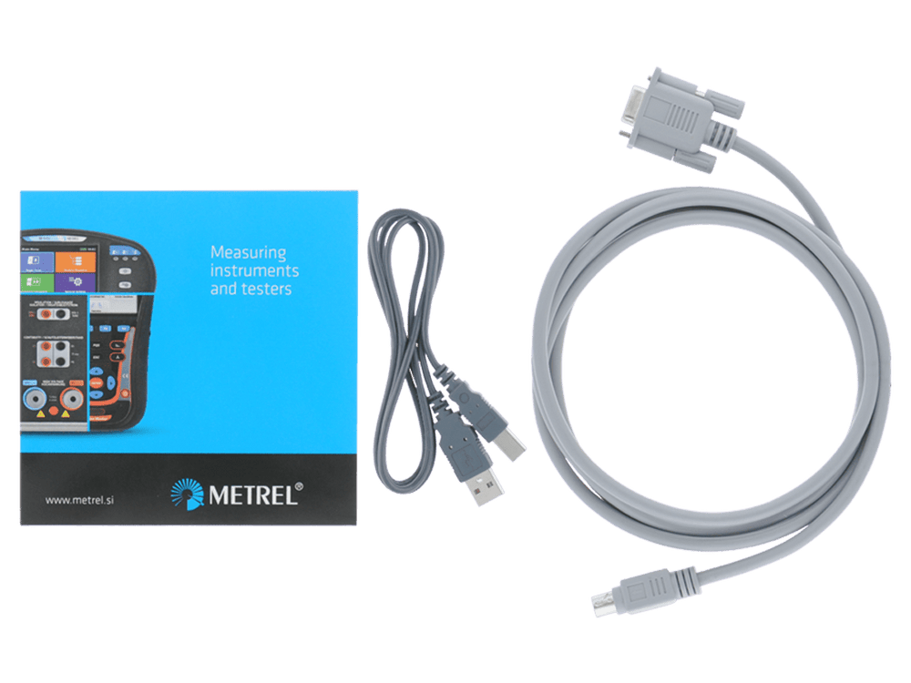 Metrel Software HV Link mit USB und RS 232 Kabel, A 1275 - VolTech GmbH