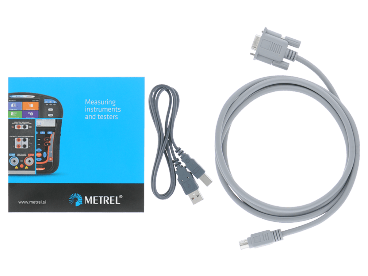 Metrel Software HV Link mit USB und RS 232 Kabel, A 1275 - VolTech GmbH
