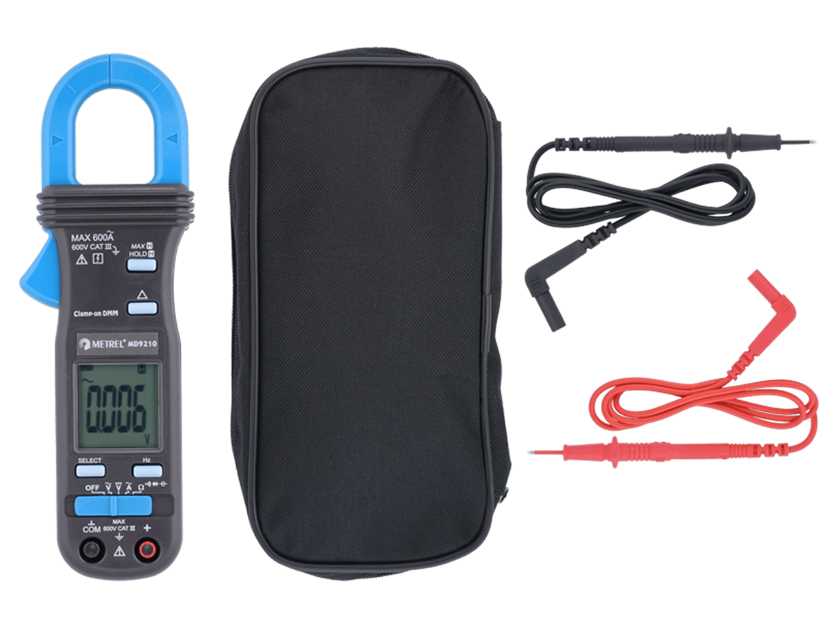 Metrel MD 9210 Stromzange AC/DC bis 600V AC - CAT III 600 V - VolTech GmbH