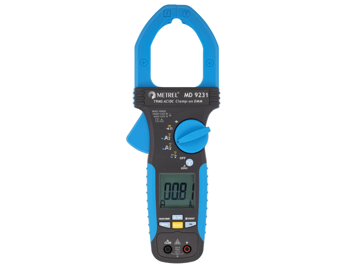 Metrel MD 9231 Digitale Industrie TRMS AC/DC Stromzange - VolTech GmbH