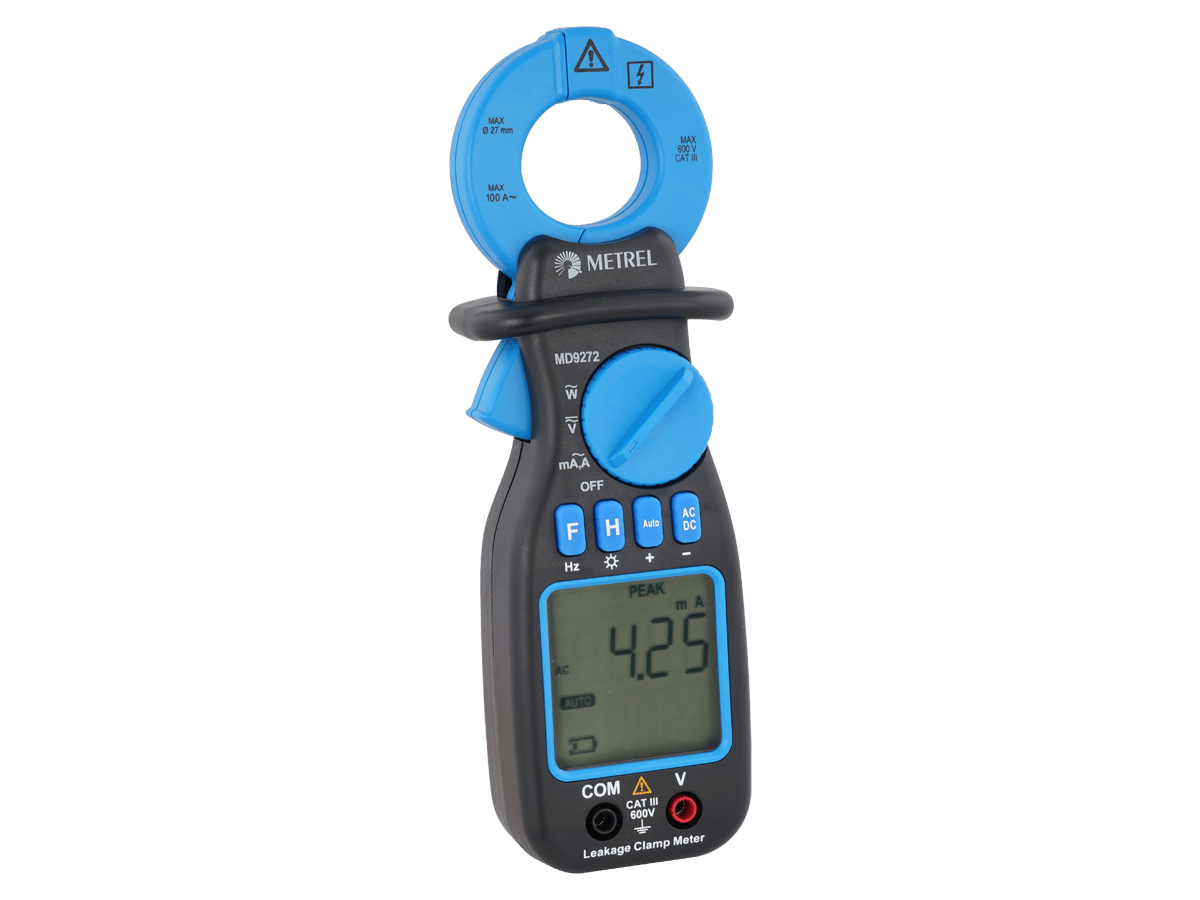 Metrel MD 9272 TRMS Digital Leckstrom- und Leistungsmesszange - VolTech GmbH