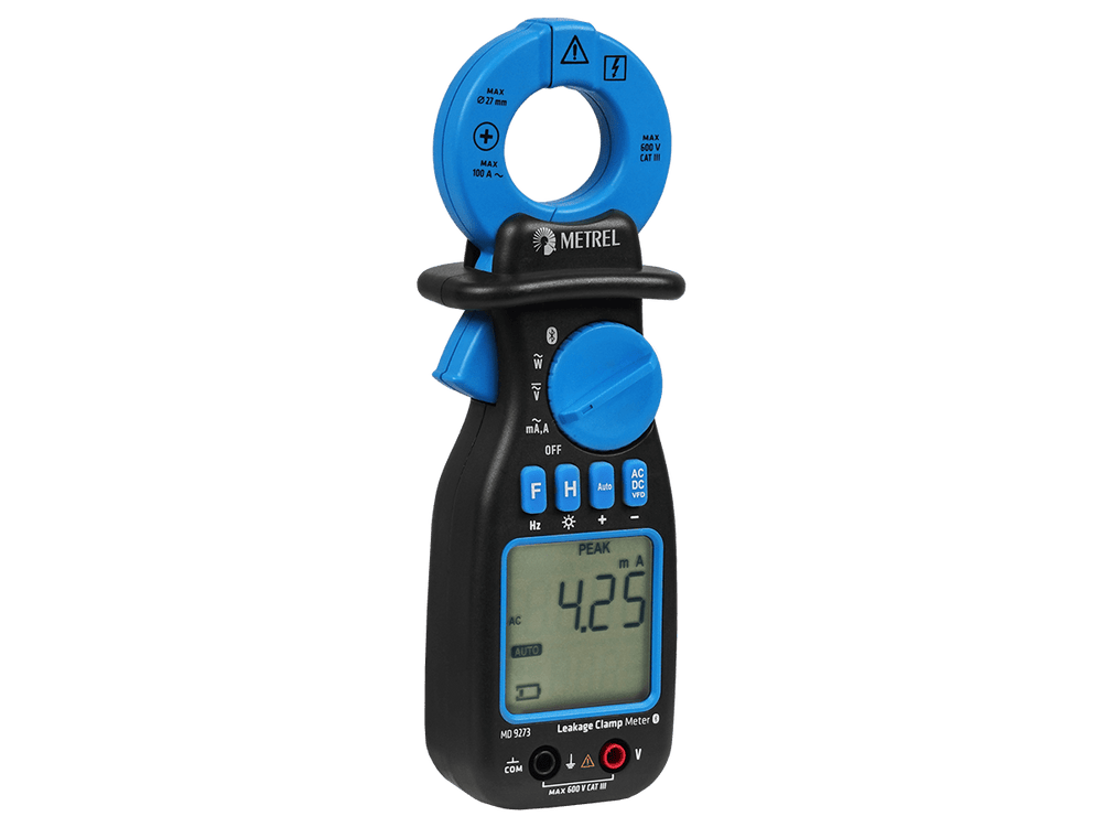 Metrel MD 9273 TRMS Digital Bluetooth Leckstrom- und Leistungsmesszange - VolTech GmbH