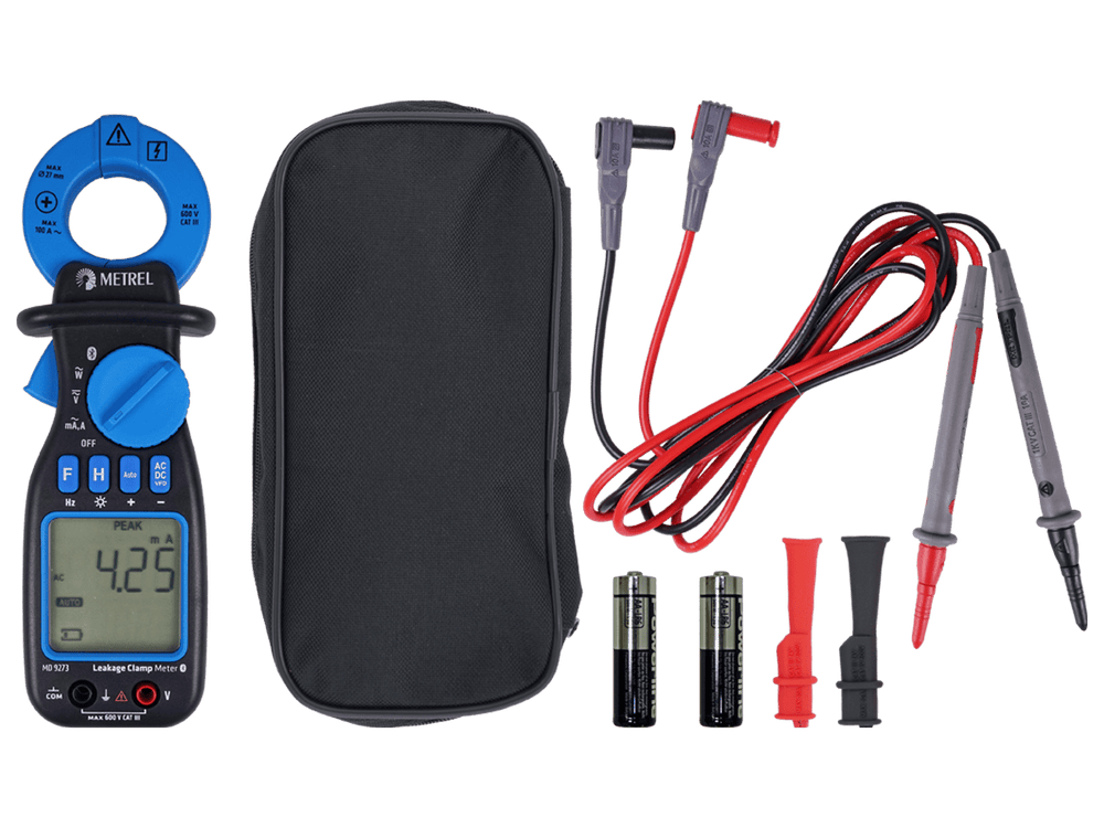 Metrel MD 9273 TRMS Digital Bluetooth Leckstrom- und Leistungsmesszange - VolTech GmbH