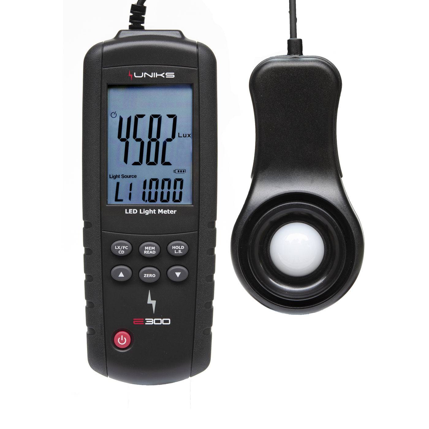 Uniks E300 HOCHPRÄZISES DIGITALES LUXMETER - VolTech GmbH