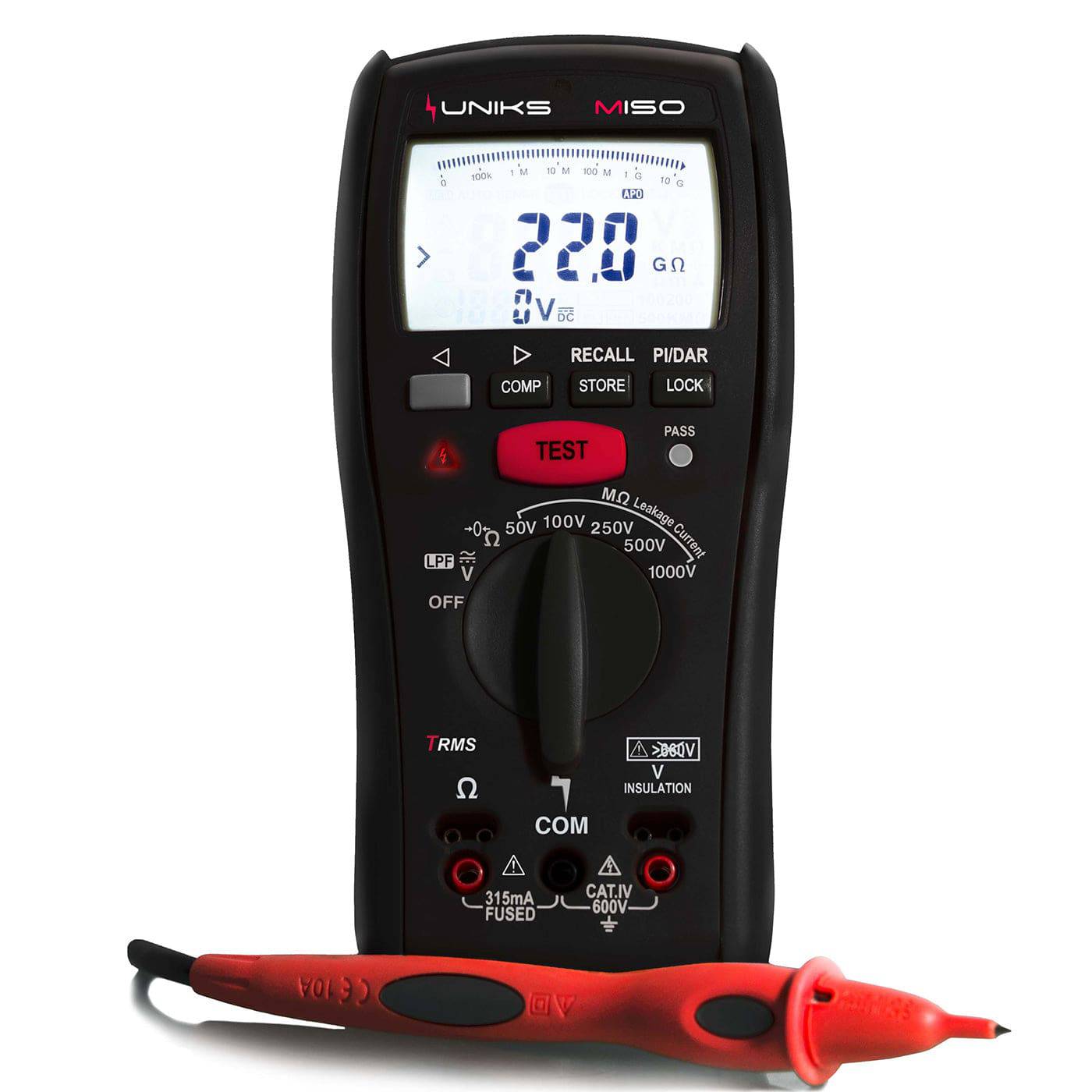Uniks MISO Multimeter mit 1000V Isolierung 20GOHM - VolTech GmbH
