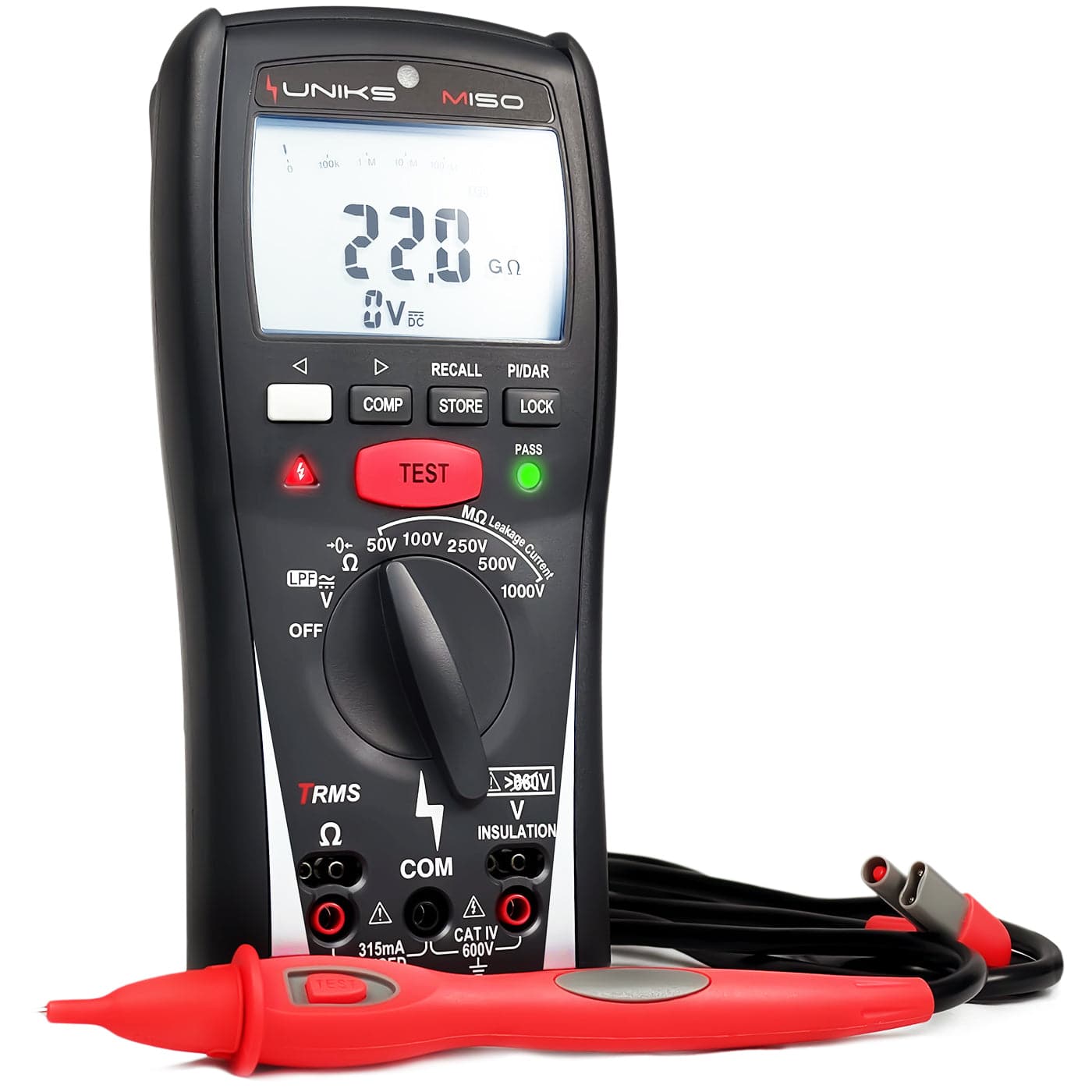 Uniks MISO Multimeter mit 1000V Isolierung 20GOHM - VolTech GmbH